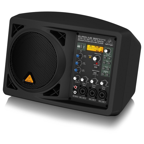 Behringer B207 MP3 Active PA Speaker/Monitor