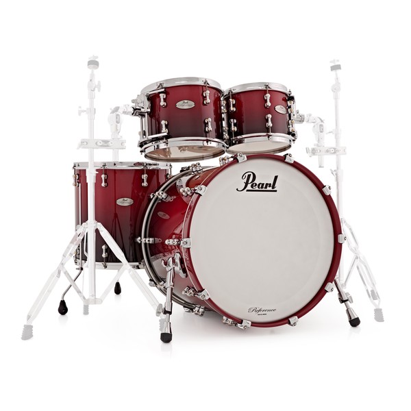 Pearl Reference Pure 22" 4pc Shell Pack, Scarlet Fade