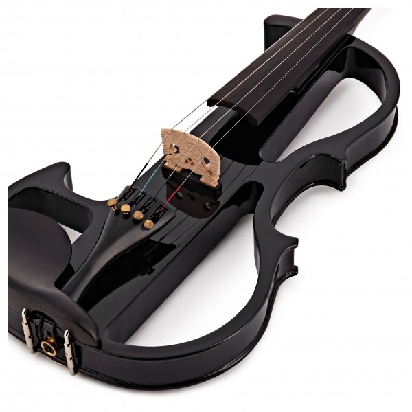Electric Violin by Gear4music, Black