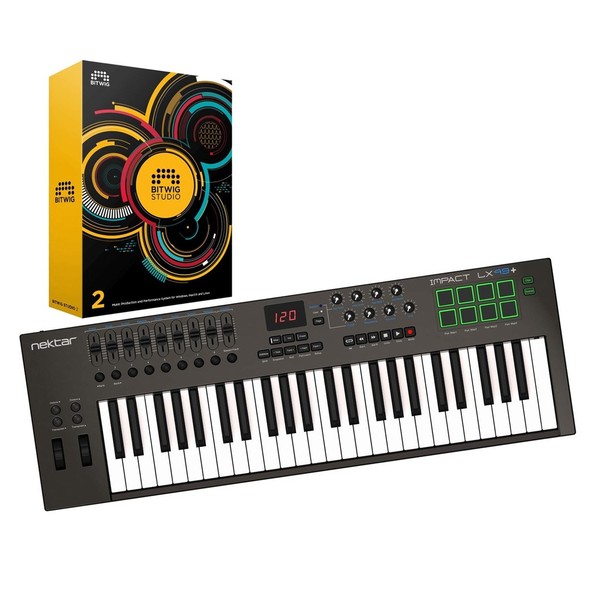 Nektar Impact LX49+ With Bitwig Studio 2 - Bundle