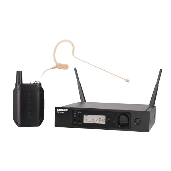 Shure GLXD14R/MX153 Advanced Wireless Earset System with MX153T