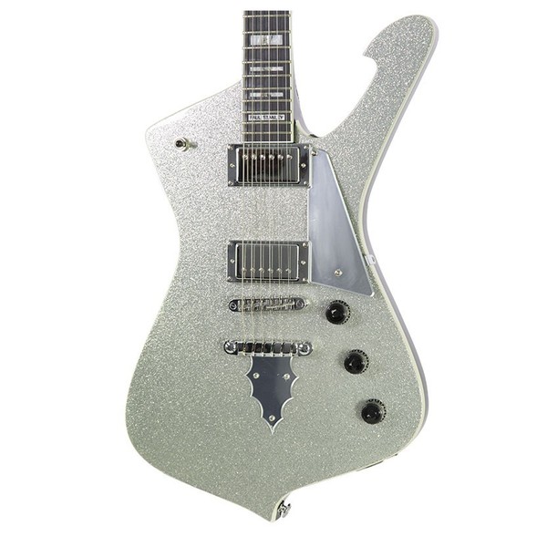 DISC Ibanez PS120 Paul Stanley, Silver at Gear4music