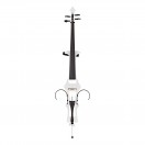 Violoncelle &eacute;lectrique par Gear4music, blanc