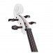 4/4 Size Electric Cello by Gear4music, White