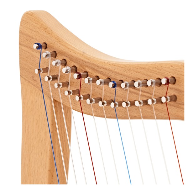 12 String Harp by Gear4music, Beech