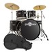 BDK-5 Fusion Drum Kit + Practice Pack, Black