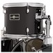 BDK-5 Fusion Drum Kit + Practice Pack, Black