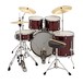 BDK-5 Drum Kit + Practice Pack, Wine Red