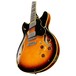 Ibanez ASV100FMD Artstar, Yellow Sunburst Body Side