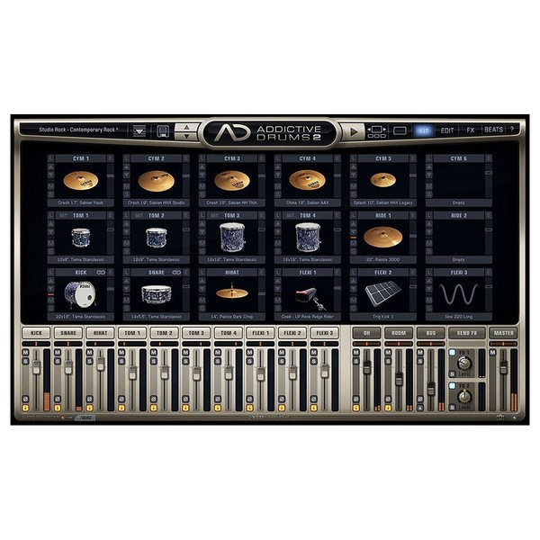 Cakewalk SONAR Platinum Production Software Upgrade from X3 Producer - Drums