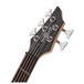 Chicago 5 String Bass Guitar by Gear4music, Trans Red