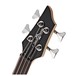 Chicago Fretless Bass Guitar by Gear4music, Natural headstock