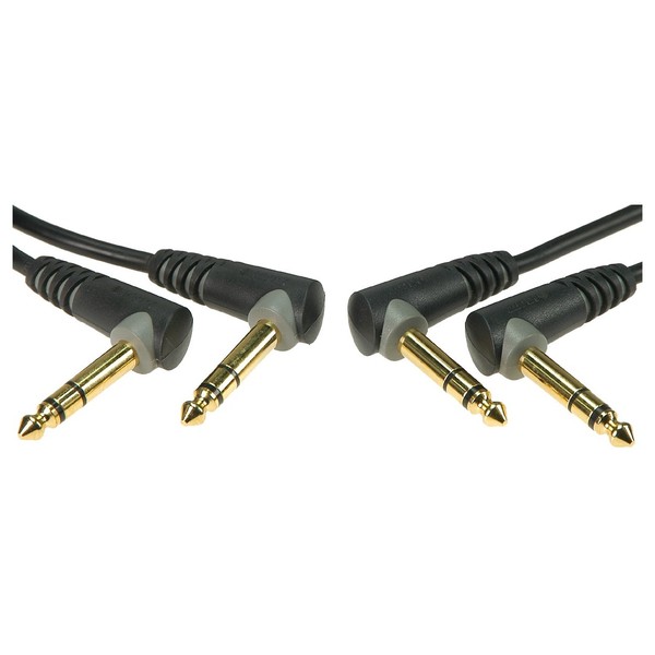 Klotz 1/4'' Angled Patch Cable Set, 0.3m