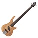 Chicago Fretless Bass Guitar + 15w Amp Pack by Gear4music, Natural Main