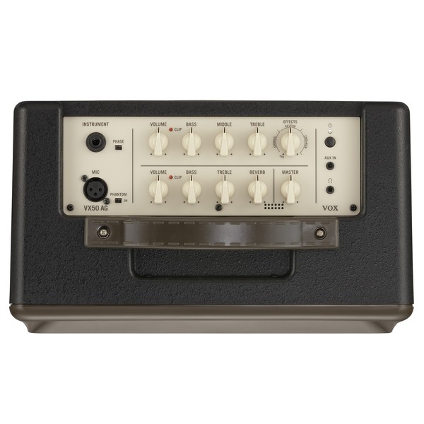 Vox VX50 AG Acoustic Guitar Amplifier, Top