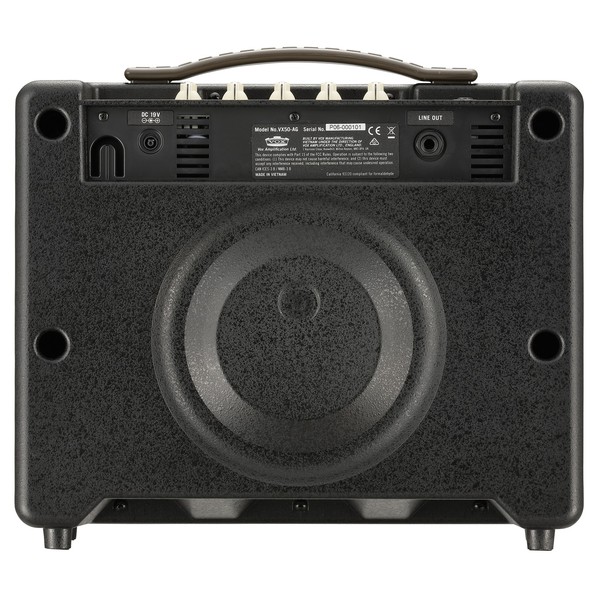 Vox VX50 AG Acoustic Guitar Amplifier, Rear