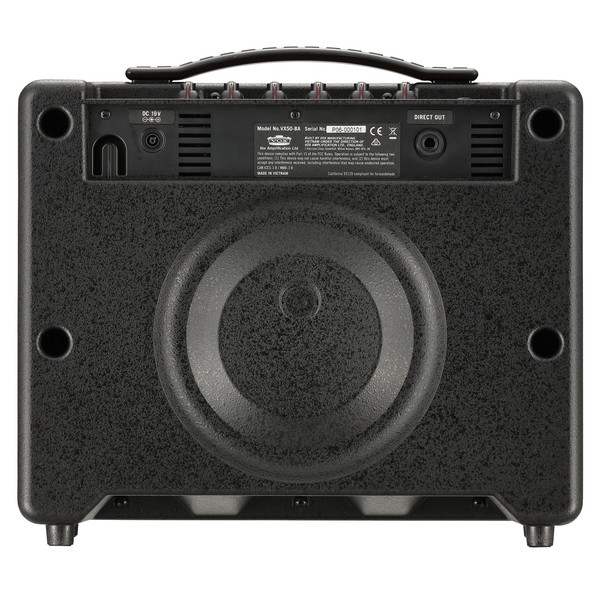 Vox VX50 BA Bass Amplifier, Rear