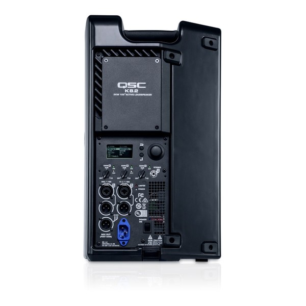 QSC K8.2 8" Active PA Speaker Rear