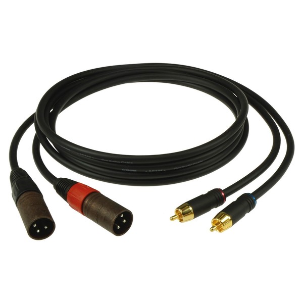 Klotz Superior RCA - XLR Cable Set, 0.3m