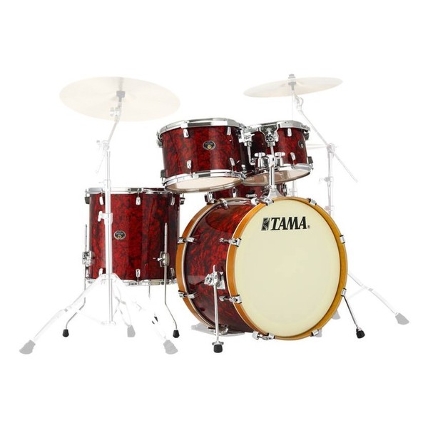 Tama Silverstar Vintage 22'' 5pc Shell Pack, Red Pearl