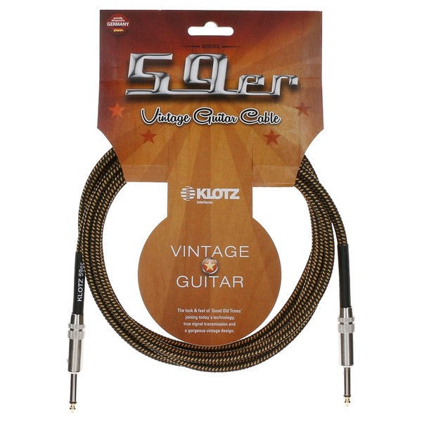 Klotz Vintage 59er Guitar Cable, 6m