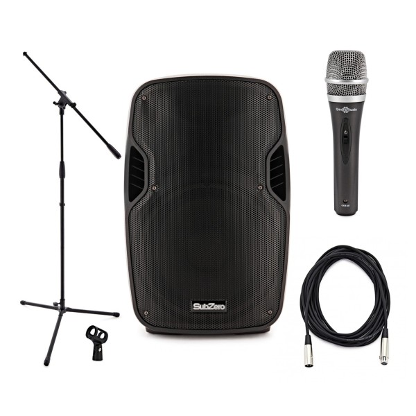 SubZero Complete Vocal Busker Pack with Digital Media Player