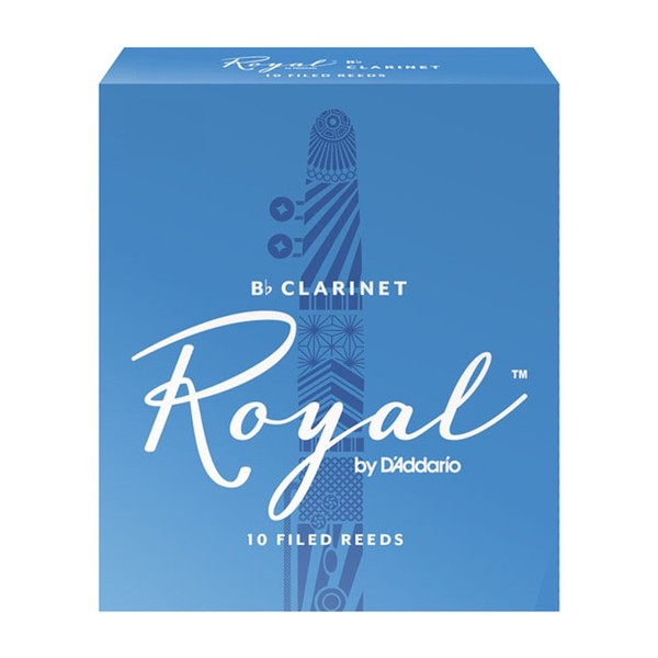 Royal by D'Addario Bb Clarinet Reeds, 5 (10 Pack)