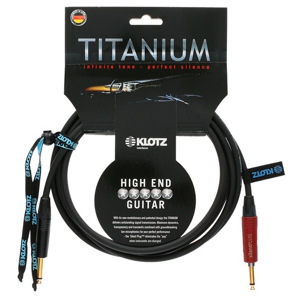 Klotz Titanium Guitar Cable, 3m