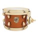 SJC Drums Tour Series 10'' x 7'' Rack Tom, Golden Ochre w/ Brass HW