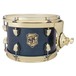 SJC Drums Tour Series 10'' x 7'' Rack Tom, Blue w/ Brass HW