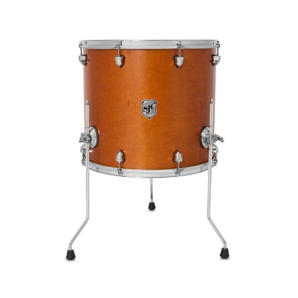 SJC Drums Tour Series 18" x 16" Floor Tom, Golden Ochre