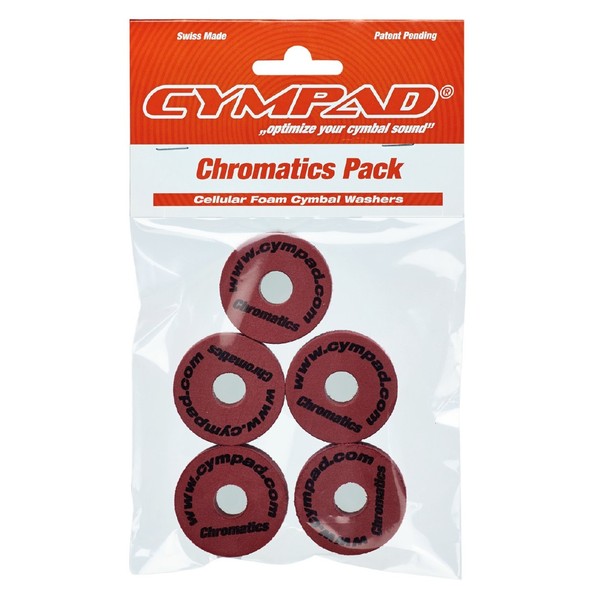 Cympad Chromatics 40/15mm Set - Crimson (5 pack)