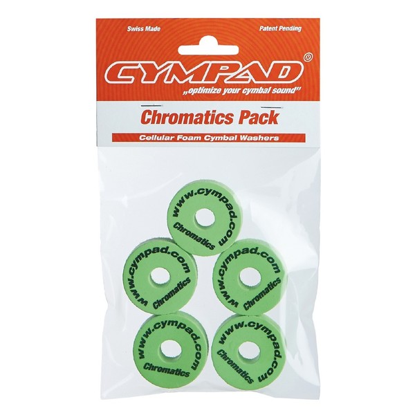 Cympad Chromatics 40/15mm Set - Green (5 pack)