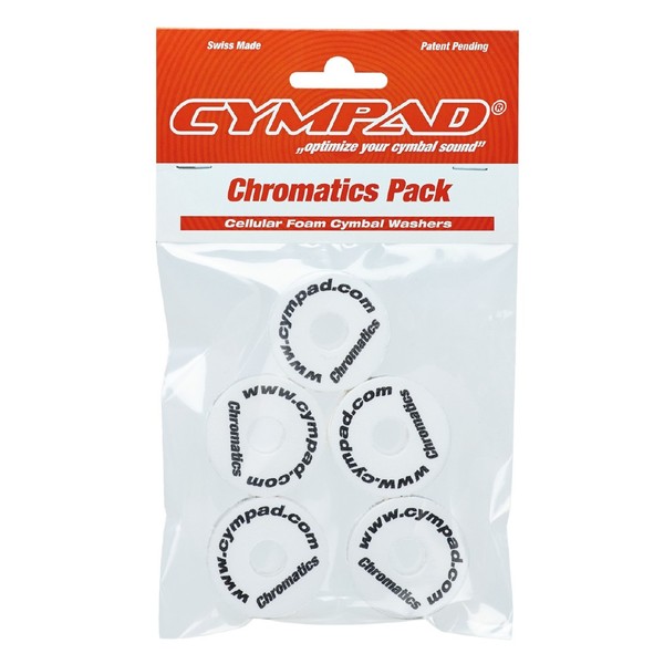 Cympad Chromatics 40/15mm Set - White (5 pack)