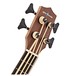 Deluxe Electro Acoustic Bass Ukulele by Gear4music