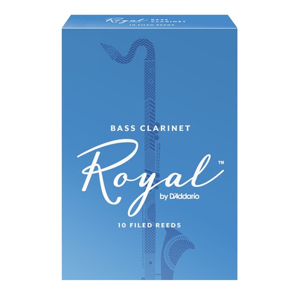 Royal by D'Addario Bass Clarinet Reeds, 4 (10 Pack)