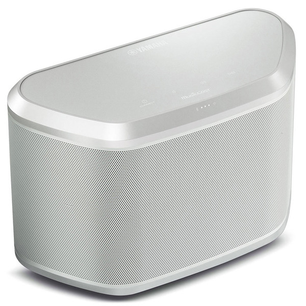 Yamaha WX030 Wireless Bluetooth Speaker with MusicCast, Silver