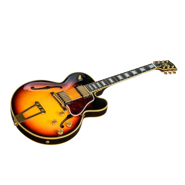 Gibson ES-275 Custom, Sunset Burst (2018) Angle
