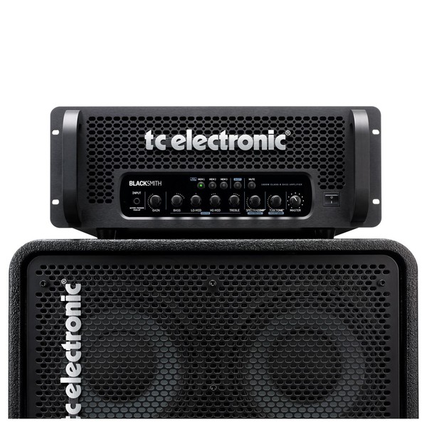 TC Electronic Blacksmith 2.0 Bass Amp Head Stack