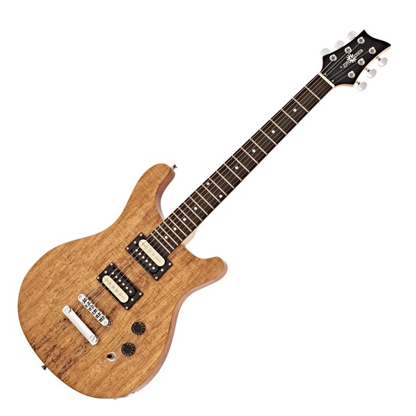 Pasadena Electric Guitar by Gear4music, Spalted Maple