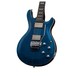 Dean Icon Flame Top Floyd Electric Guitar, Trans Blue Satin - tilted