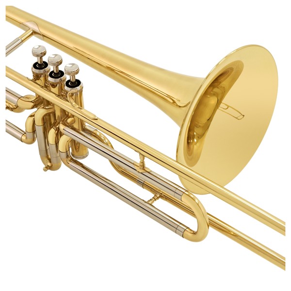 Trombone Ibrido PlayLITE Rosso - Leggero, Con Bocchino E Borsa, Per Principianti E Professionisti