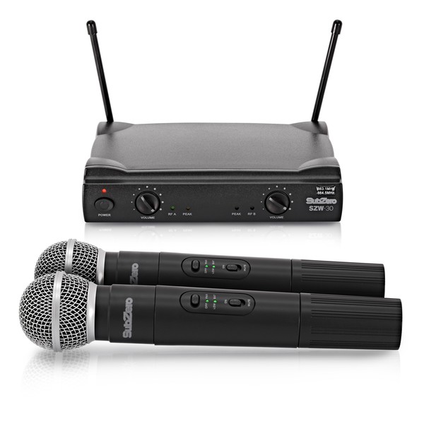 SubZero SZW-30 Handheld Wireless Microphone System