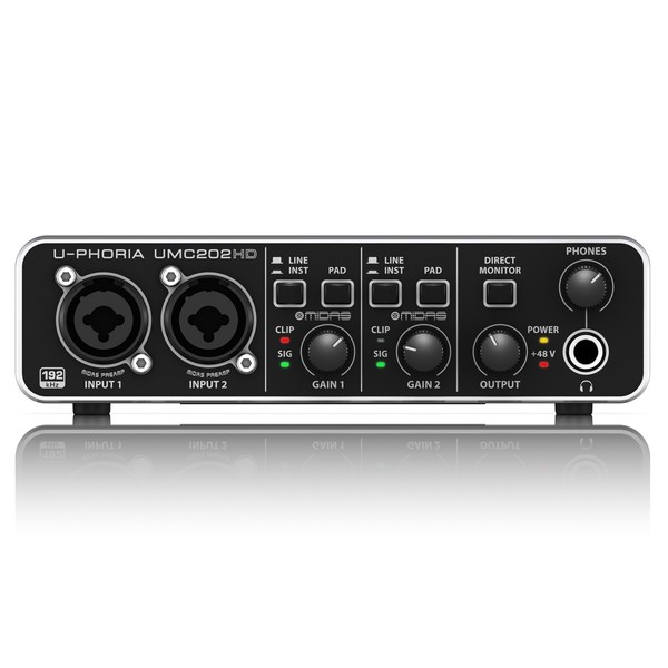 Behringer UMC202HD USB Audio Interface