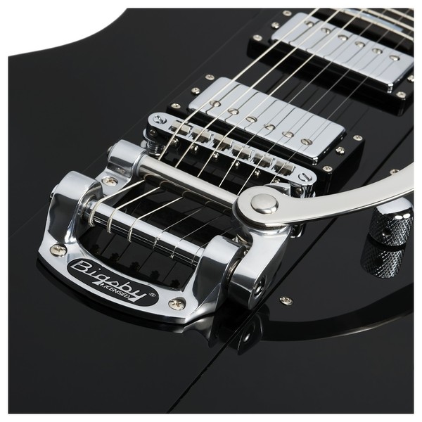 Schecter Robert Smith UltraCure Electric Guitar, Gloss Black 2017