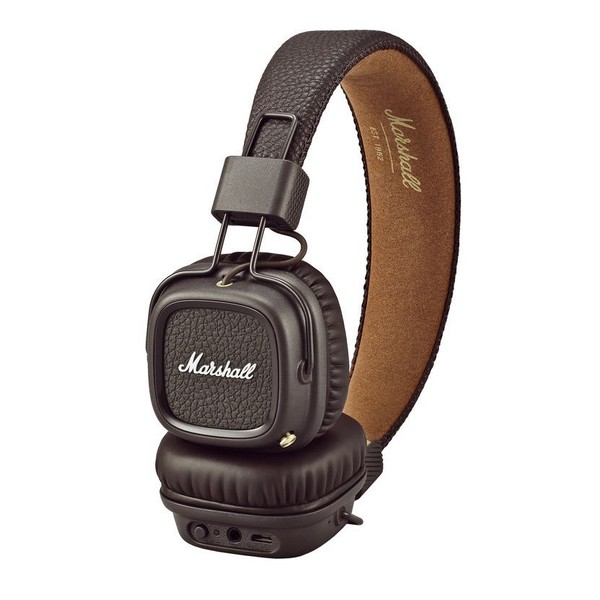 Marshall Major II Bluetooth Headphones, Brown