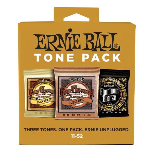 Ernie Ball Earthwood Light 11-52 Tone Pack