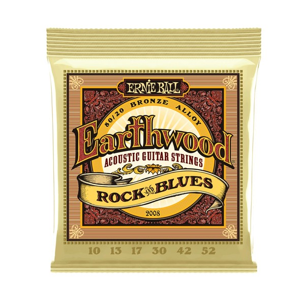 Ernie Ball Earthwood 2008 80/20 Bronze Rock & Blues Set