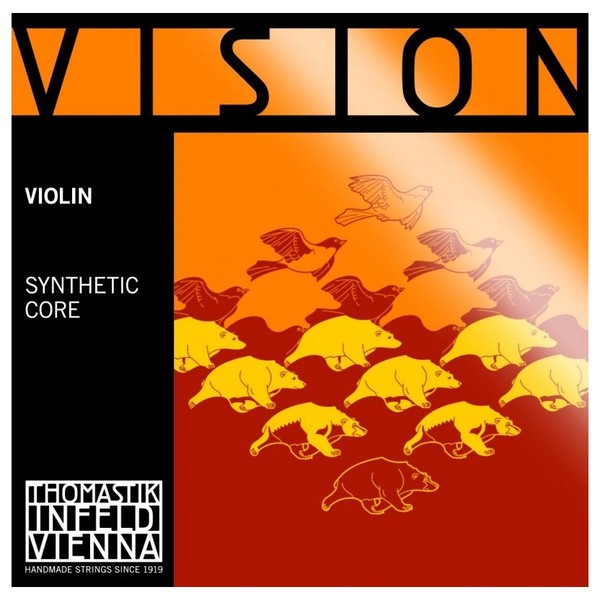 Thomastik Vision Violin String Set, 7/8 Size