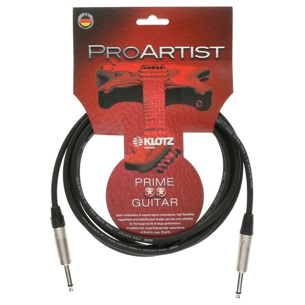 Klotz Pro Artist Instrument Cable, 4.5m